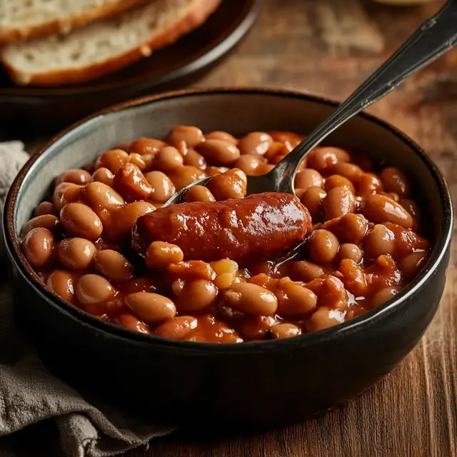 Classic Beanee Weenees Served Hot