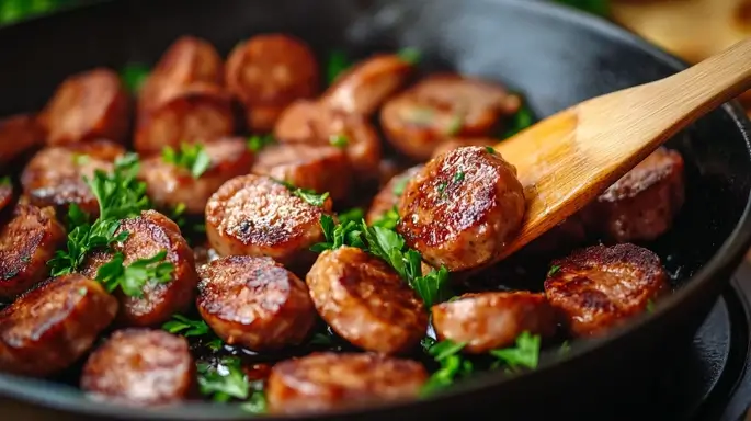 Perfectly Browned Sausage For Gravy (2)